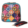 Women Vintage Floral Genuine Leather Retro Casual Elegant Crossbody Bag