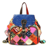 Women Vintage Genuine Leather Travel Outdoor School Backapck