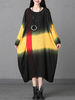 Women Vintage Gradient Dresses