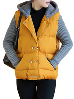 Women Vintage Loose Zipper Pocket Long Sleeve Hooded Coats