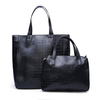 Women Vintage PU Crossbody Bags Set Crocodile Print Shoulder Bags