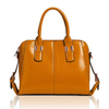 Women Vintage Tote Shell PU Leather Zipper Handbag Shoulder Bag