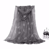 Women Voile Owl Print Warm Soft Long Scarf Shawl Stole Neck Wrap Scarves