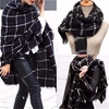 Women Warm Large Tartan Check Plaid Scarf Shawl Blanket Wraps Stole