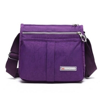 Women Waterproof Crossbody Bag Nylon Shoulder Bag Travel Bag