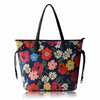 Women Waterproof Handbag Ethnic Floral Large Shoulder Bag