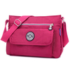 Women Waterproof Nylon Casual Multi-pocket Shoulder Bag Shopping Crossbody Bags