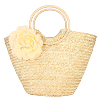 Women Weaving Beach Bag Outdoor Play Summer Bag Straw Handbag
