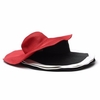 Women Wide Large Brim Beach Sun Hat Summer Visor Straw Cap