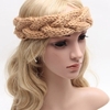 Women Winter Crochet Wool Knit Handwork Headband Fashion Hair Accessories