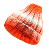 Women Winter Warm Gradient Color Braided Crochet Knitting Hat Ski Beanie Cap