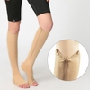 Women Zip Socks Miracle Socks Stovepipe Compression Stockings Knee Socks