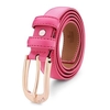 Womens Genuine Leather Belt Cowhide Diamond Pin Buckle Leisure Strip