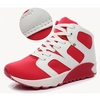 Womens High Top Athletic PU Running Wedge Sneakers