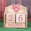 Wooden Desktop Calendar Ornaments Office Bedroom Living Room Home Decor