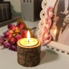 Wooden Timber Candle Holder Tree Branch Rustic Candlesticks Wedding Decor