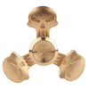 WORKER Bronze Tri-Spinner Fidget Hand Spinner EDC Fingertips Gyro Reduce Stress Focus Attention Toys