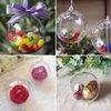 Xmas Tree Decoration Transparent Plastic Christmas Ball