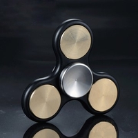 Xosoy Gold EDC Hand Spinner Gadget Finger Spinner Fidget Focus Reduce Stress Gadget