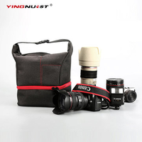 Y45 Nylon Waterproof Digital Camera Storage Case Travel Bag for DSLR