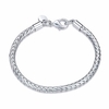 YUEYIN 5mm Simple Bracelet Retro Round Serpentine Women Bracelet