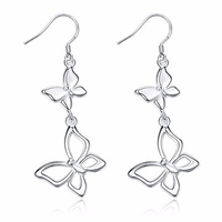 YUEYIN® Butterfly Tassel Hollow Earrings for Women Gift