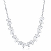 YUEYIN® Elegant Silver Plated Hollow Butterfly Necklace