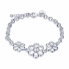 YUEYIN® Hollow Flowers Zircon Bracelet for Women