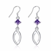 YUEYIN® Oval Shape Zircon Earrings Simple Style for Women