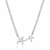YUEYIN® Silver Plated Starfish Necklace Simple Cute Gift for Women
