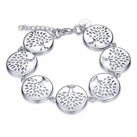 YUEYIN® Vintage Hollow Life Tree Women Bracelet