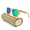 YZ Men Women Handmade Bamboo Legs Polarized Sunglasses Luxurious Colorful Eyewear Glasses