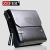 ZEFER PU Leather Bag Business Casual Men Messenger Bags Vintage Handbags Shoulder Bag