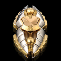 Zinc Egyptian Beetle Armor Fidget Hand Spinner Finger EDC Focus Gyro
