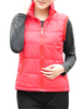 Zipper Casual Plus Size Cotton Stand Collar Vest Padded Coat