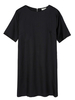 Zipper Solid Work Stretch Casual Dress For Women