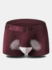 ZK Breathable Sexy Ice Silk Underwear Mesh U Convex Pouch Boxers For Men