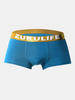ZK Mens Sexy Modal Boxers Comfortable Breathable Briefs Close Fitting Underwears