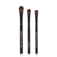 Zoreya Eyeshadow Brush Natural Hair Wood Handle Eye Makeup Tool 3 Sizes