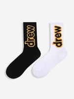 2 Pièces Chaussettes Motif de Lettre