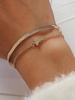 2 Pièces Ensemble de Bracelet Chaîne à Chevron