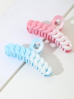 2 Pièces Pinces à Cheveux en Dégradé de Couleurs