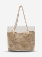 2 Pièces Sac de Chanvre Imperméable à Large Capacité en Corde de Chanvre