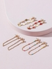 3 Paires Ensemble de Boucles D