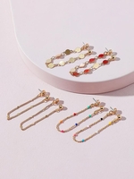 3 Paires Ensemble de Boucles D