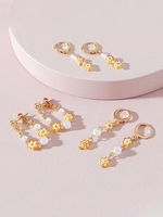 3 Paires Ensemble de Boucles D