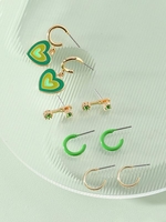 4 Paires de Boucles D