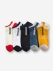 5 Paires Chaussettes Courtes à Imprimé BEER