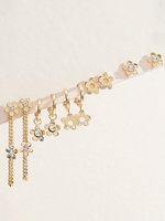 5 Pièces Boucles D