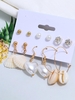 6 Paires Ensemble de Boucles D